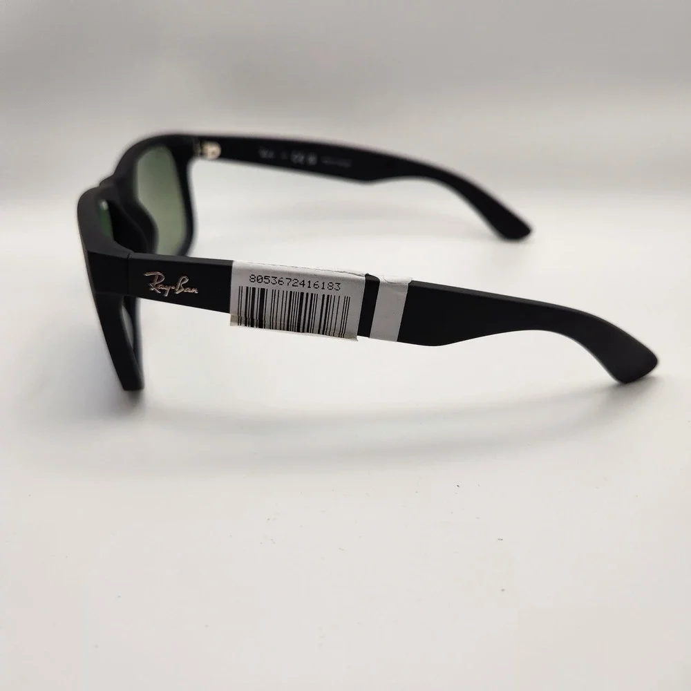 Ray-Ban Jack Polarized Sunglasses With Polished Black Frames